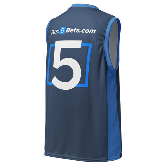 Box 5 Bets Basketball Jersey